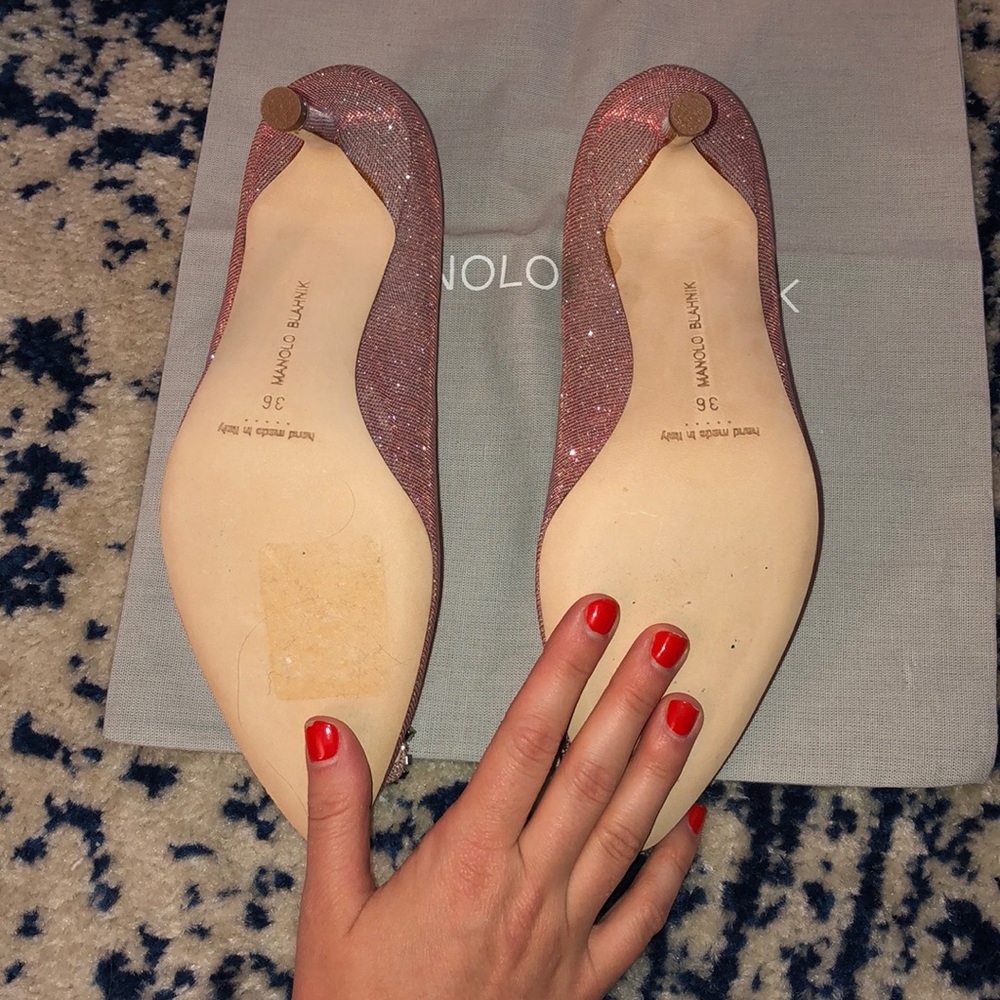 Manolo Blahnik Hangisi 36 - Picture 8 of 8
